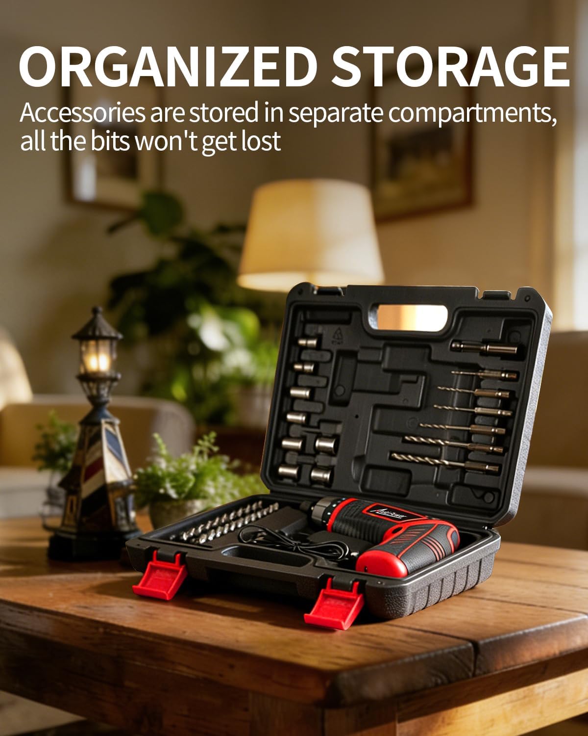 AVID POWER Electric Screwdriver Set Rechargeable 4V Cordless Screwdrive