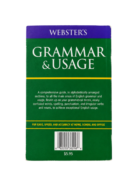 Webster’s Grammar and Usage hover